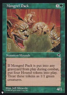 《雑種犬の群/Mongrel Pack》[The List] 緑R