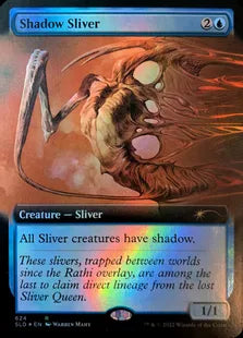 《陰影スリヴァー/Shadow Sliver》[Secret Lair] 青(624)