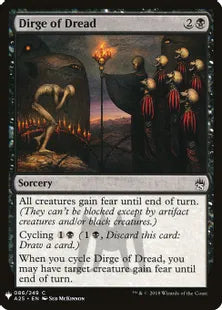 《戦慄の葬送歌/Dirge of Dread》[MB1] 黒C