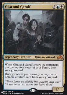 《ギサとゲラルフ/Gisa and Geralf》[The List] 金R
