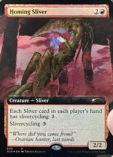 《誘導スリヴァー/Homing Sliver》[Secret Lair] 赤(640)