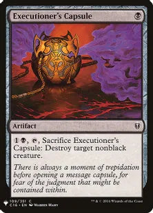 《処刑人の薬包/Executioner's Capsule》[MB1] 黒C