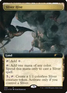 《スリヴァーの巣/Sliver Hive》[Secret Lair] 土地(668)