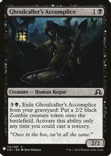 《グール呼びの共犯者/Ghoulcaller's Accomplice》[MB1] 黒C