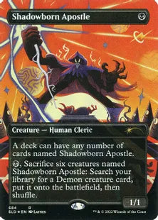 《影生まれの使徒/Shadowborn Apostle》[Secret Lair] 黒(684)