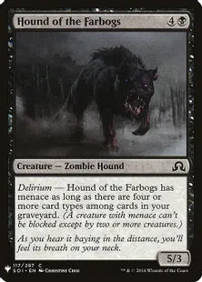 《遠沼の猟犬/Hound of the Farbogs》[MB1] 黒C