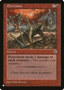 《紅蓮地獄/Pyroclasm》[The List] 赤R