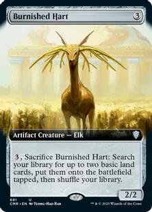 ■拡張アート■《つややかな雄鹿/Burnished Hart》[CMR-BF] 茶U