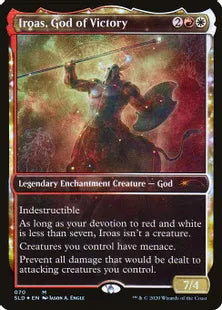 《勝利の神、イロアス/Iroas, God of Victory》[Secret Lair] 金(070)