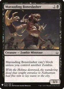 《無法の斬骨鬼/Marauding Boneslasher》[MB1] 黒C