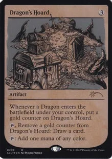 《ドラゴンの財宝/Dragon's Hoard》[Secret Lair] 茶