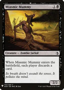 《瘴気ミイラ/Miasmic Mummy》[MB1] 黒C