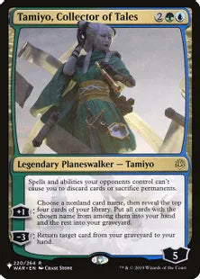 《伝承の収集者、タミヨウ/Tamiyo, Collector of Tales》[The List] 金R
