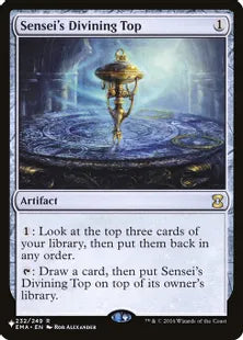 《師範の占い独楽/Sensei's Divining Top》[The List] 茶R