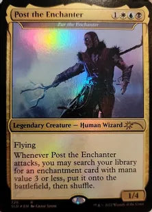 《Post the Enchanter》/《結界師ズアー/Zur the Enchanter》[Secret Lair] 金(726)