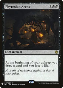 《ファイレクシアの闘技場/Phyrexian Arena》[MB1] 黒R