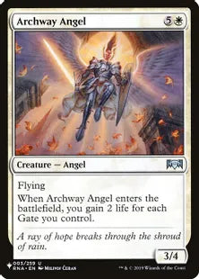 《アーチ道の天使/Archway Angel》[The List] 白U
