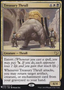 《宝庫のスラル/Treasury Thrull》[The List] 金R