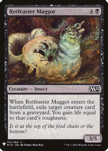 《腐敗喰いの蛆/Rotfeaster Maggot》[MB1] 黒C