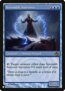 《セレンディブの魔術師/Serendib Sorcerer》[The List] 青R