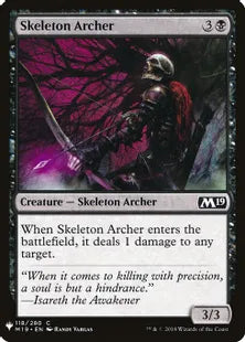 《骸骨射手/Skeleton Archer》[MB1] 黒C