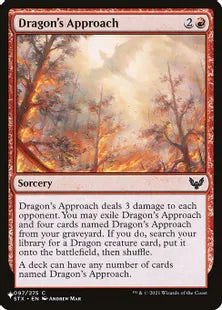 《ドラゴンの接近/Dragon's Approach》[The List] 赤C