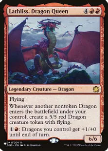 《ドラゴンの女王、ラスリス/Lathliss, Dragon Queen》[The List] 赤R