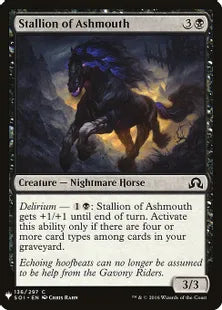 《灰口の雄馬/Stallion of Ashmouth》[MB1] 黒C