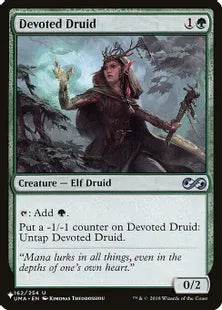 《献身のドルイド/Devoted Druid》[The List] 緑U