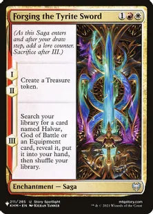 《タイライト剣の鍛錬/Forging the Tyrite Sword》[The List] 金U