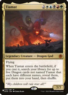 《ティアマト/Tiamat》[The List] 金R