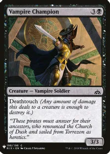 《吸血鬼の勇者/Vampire Champion》[MB1] 黒C