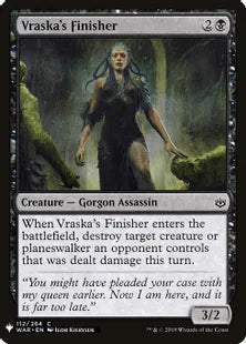 《ヴラスカの懐刀/Vraska's Finisher》[MB1] 黒C