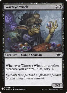 《イボ眼の魔女/Warteye Witch》[MB1] 黒C