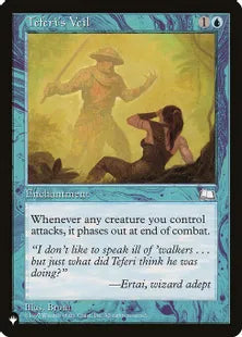 《テフェリーのヴェール/Teferi's Veil》[The List] 青U