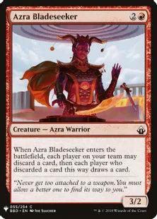《アズラの求刃者/Azra Bladeseeker》[MB1] 赤C