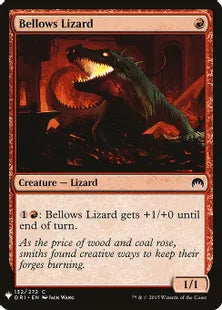 《ふいごトカゲ/Bellows Lizard》[MB1] 赤C