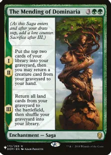 《ドミナリアの大修復/The Mending of Dominaria》[The List] 緑R