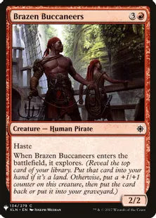 《鉄面連合の海賊/Brazen Buccaneers》[MB1] 赤C