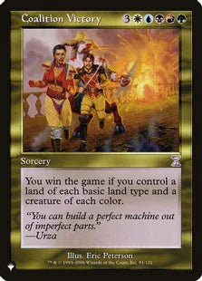 《合同勝利/Coalition Victory》[The List] 金R