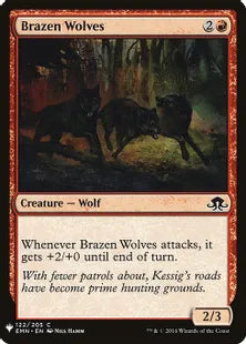 《猛々しい狼/Brazen Wolves》[MB1] 赤C