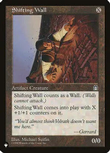 《変容する壁/Shifting Wall》[The List] 茶U