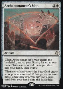 《古術師の地図/Archaeomancer's Map》[The List] 白R