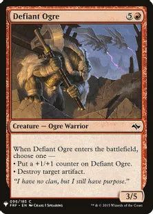 《反抗するオーガ/Defiant Ogre》[MB1] 赤C