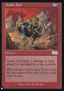 《酸性土/Acidic Soil》[The List] 赤U