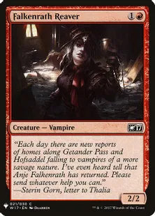《ファルケンラスの肉裂き/Falkenrath Reaver》[MB1] 赤C