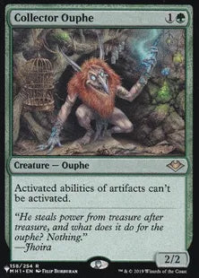 《溜め込み屋のアウフ/Collector Ouphe》[The List] 緑R
