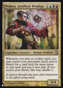 《工匠の神童、ミシュラ/Mishra, Artificer Prodigy》[The List] 金R