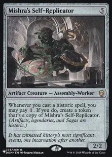 《ミシュラの自己複製機械/Mishra's Self-Replicator》[The List] 茶R