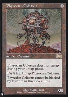 《ファイレクシアの巨像/Phyrexian Colossus》[The List] 茶R